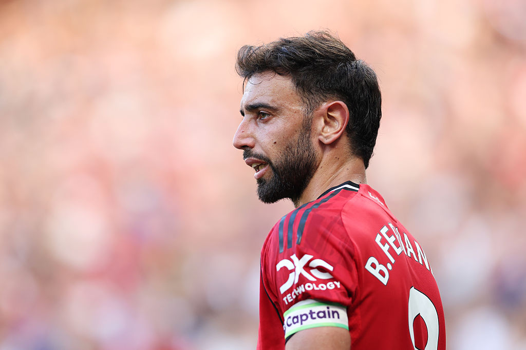 Man Utd captain Bruno Fernandes