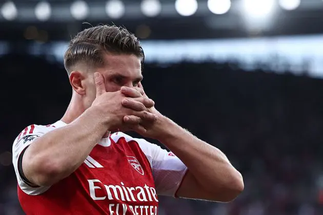Arsenal striker Viktor Gyokeres