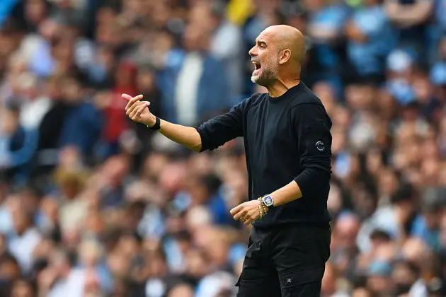 Man City boss Pep Guardiola