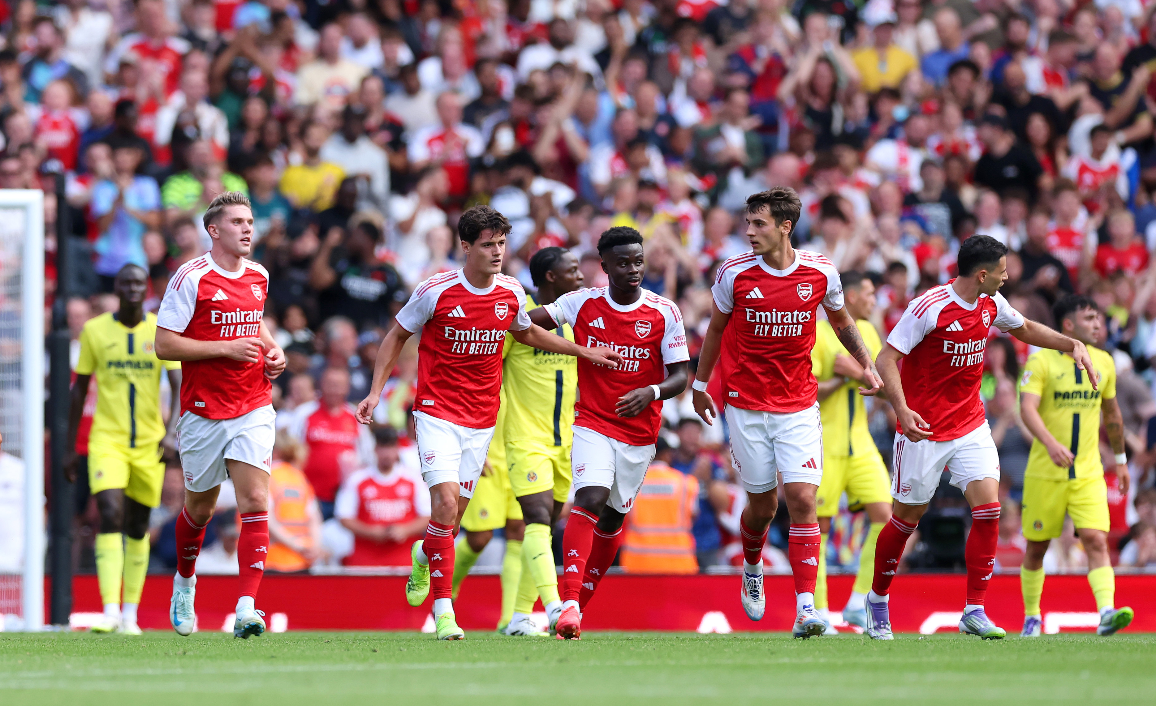 Arsenal v Villarreal LIVE - team news, updates and reaction - Hayters TV