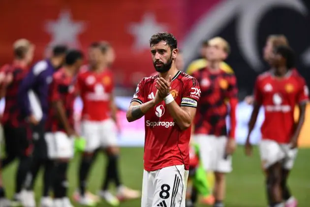 Man Utd captain Bruno Fernandes
