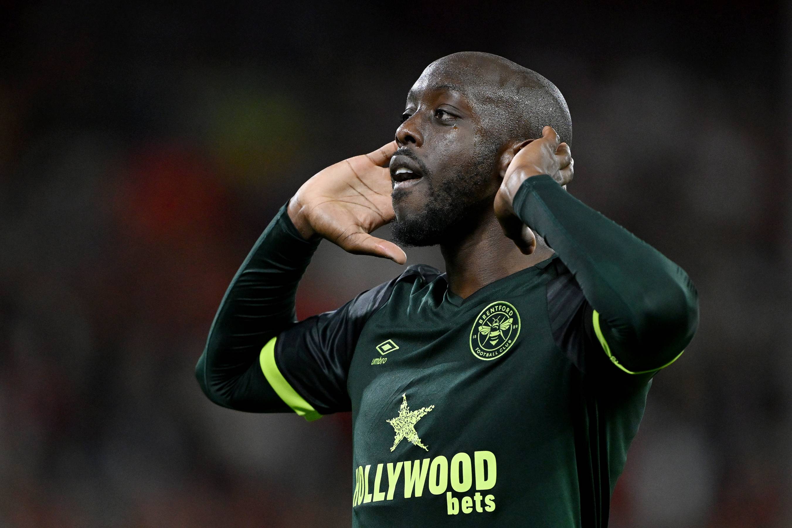 Brentford striker Yoane Wissa