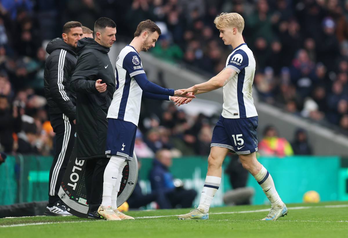 Bergvall is ready to step up in place of injured James Maddison (Photo by Alex Pantling/Getty Images) via ONE FOOTBALL