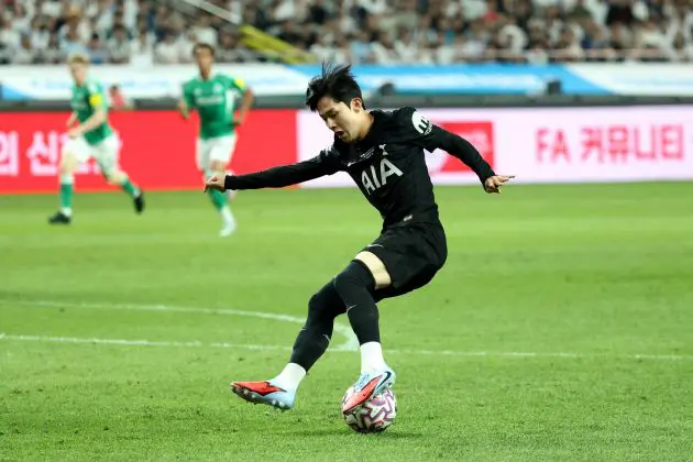 Spurs winger Yang Min-hyeok