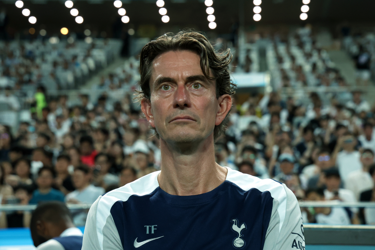 Thomas Frank says Spurs do not need to replace Son (Photo by Chung Sung-Jun/Getty Images) via ONEFOOTBALL