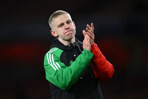 Oleksandr Zinchenko has joined Nottingham Forest on loan