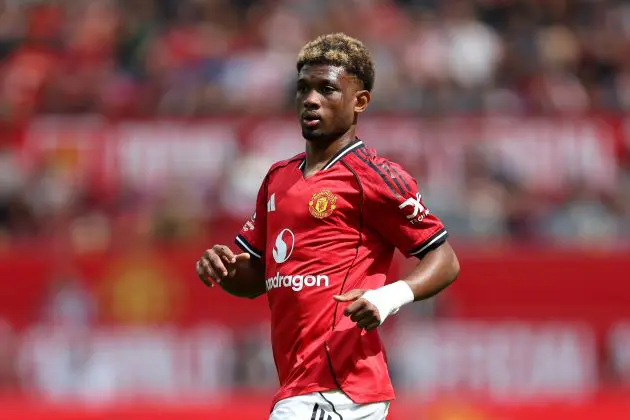 Man Utd winger Amad