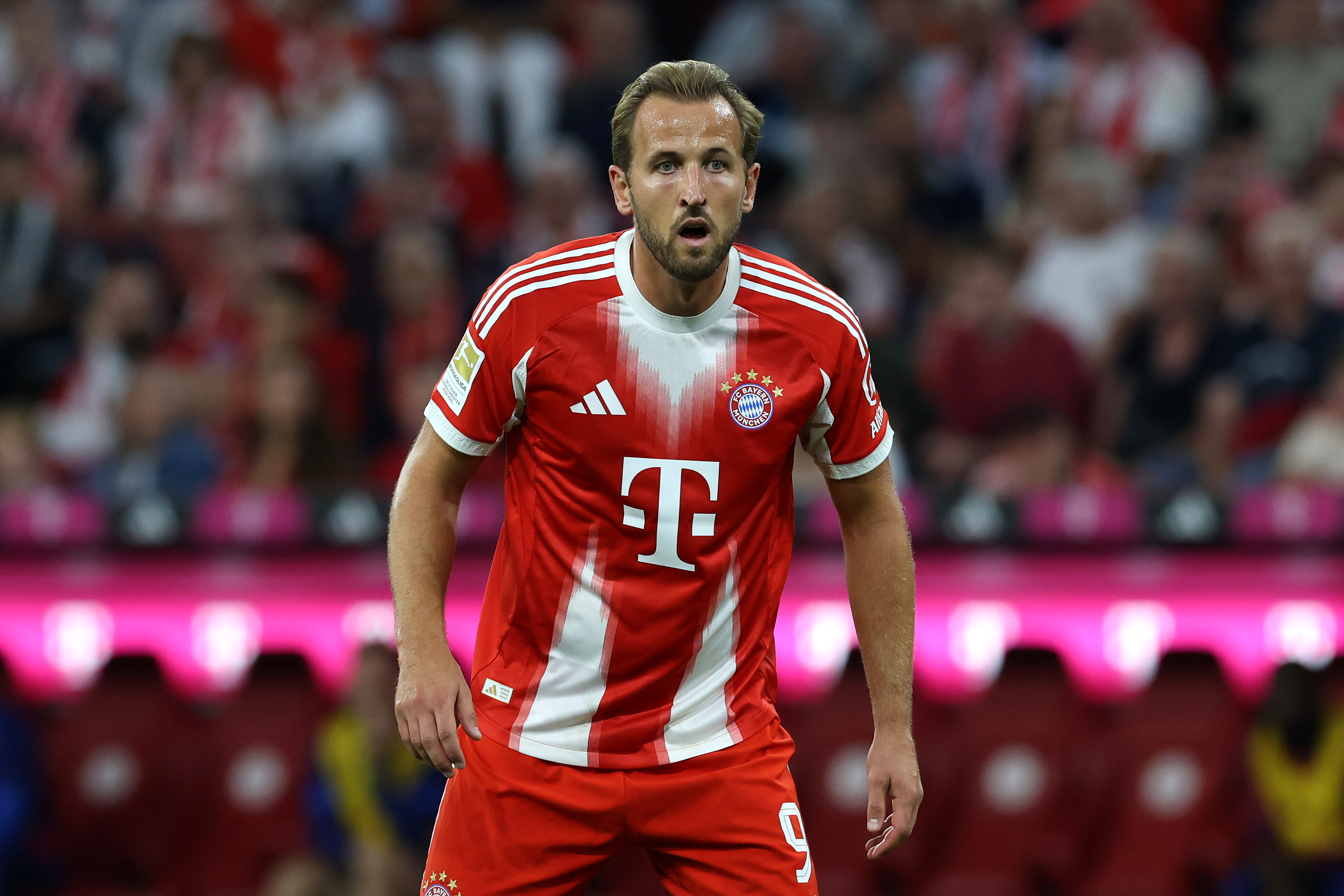 Bayern Munich striker Harry Kane