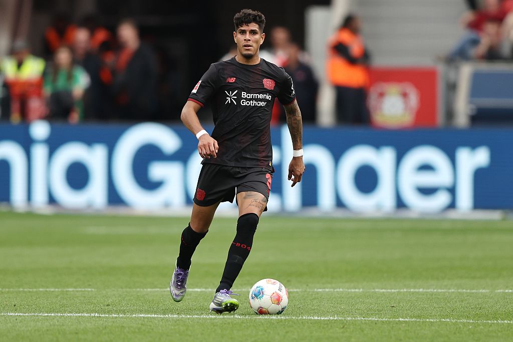 Bayer Leverkusen defender Piero Hincapie