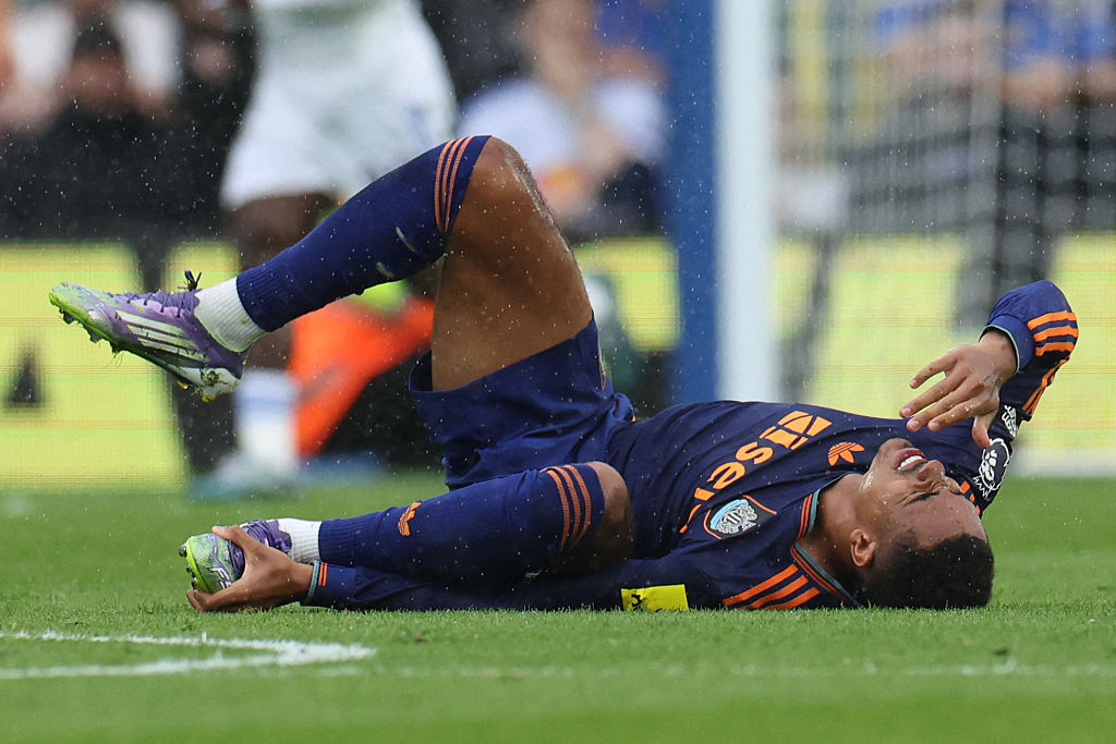 Jacob Ramsey suffered an ankle injury against Leeds
