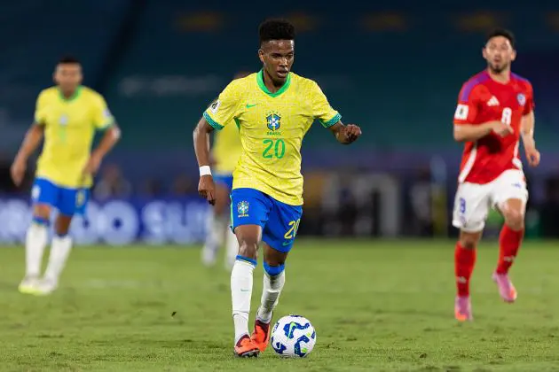 Estevao in Brazil action
