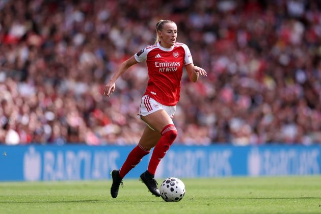 Chloe Kelly scored as Arsenal beat London City Lionesses 4-1 (Photo by Justin Setterfield/Getty Images)