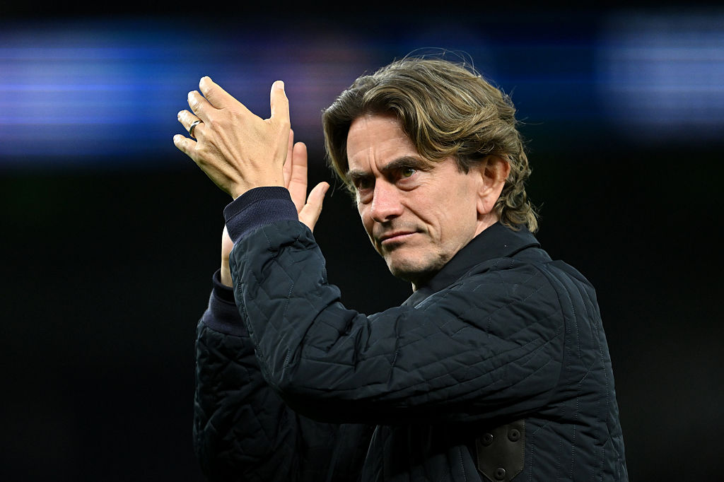 Frank hopeful Spurs star could return for Saturday's game against Wolves