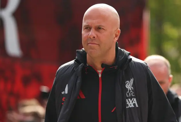 Liverpool boss Arne Slot (Photo by Tom Dulat/Getty Images)