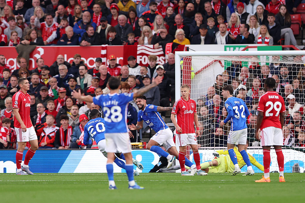Sunderland celebrate their goal