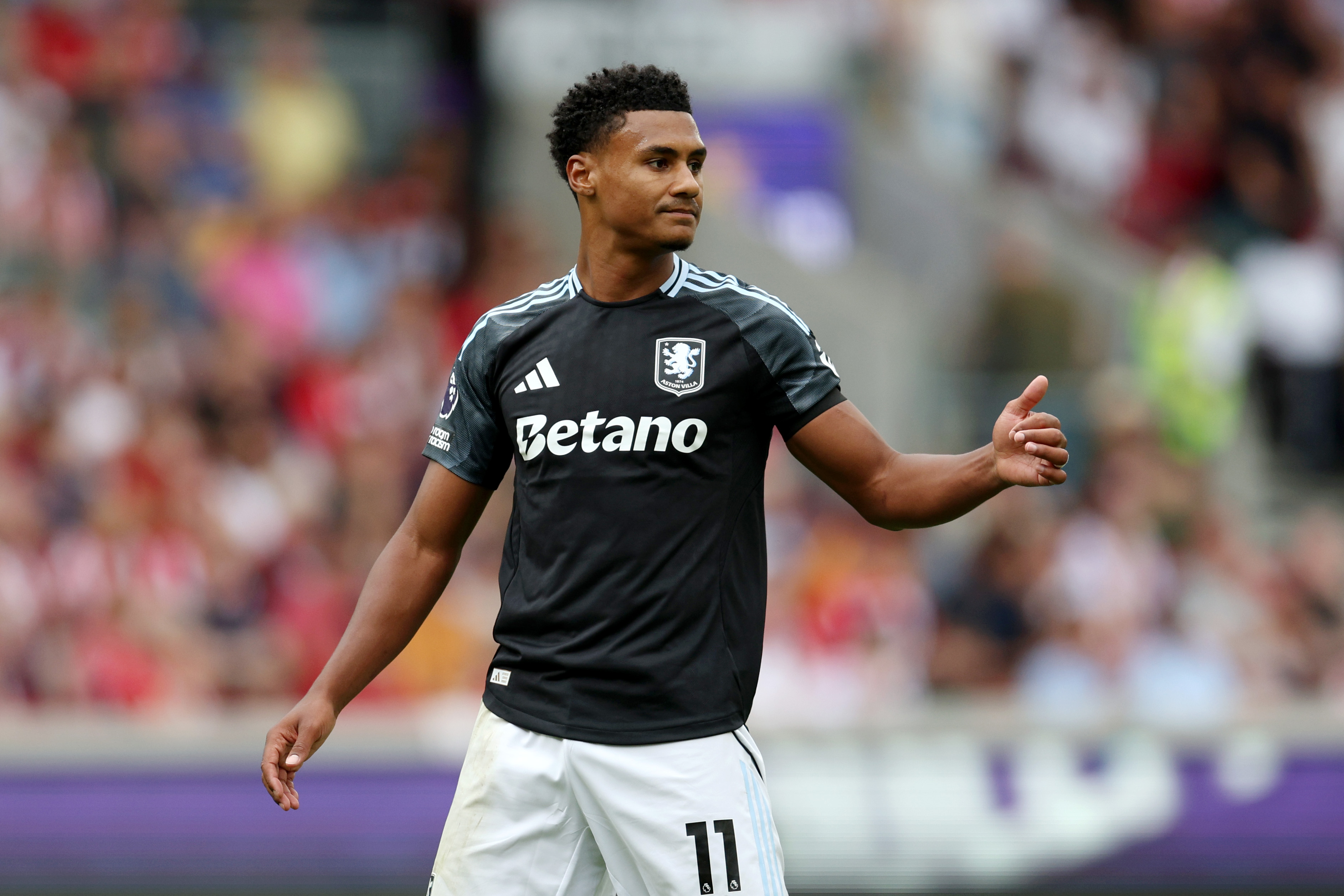 Aston Villa striker Ollie Watkins