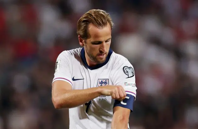 England striker Harry Kane