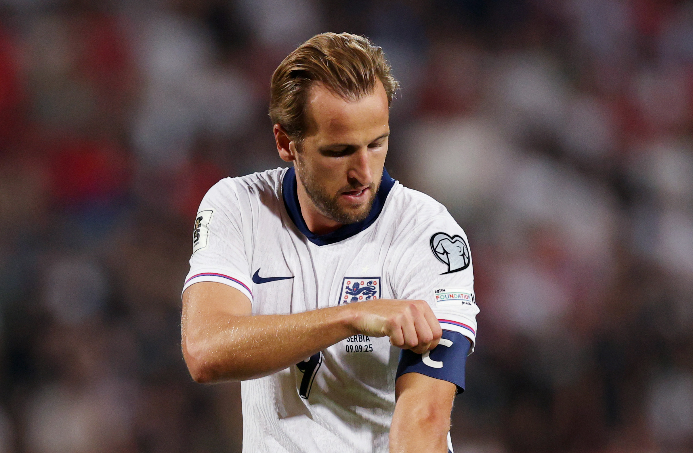 England striker Harry Kane