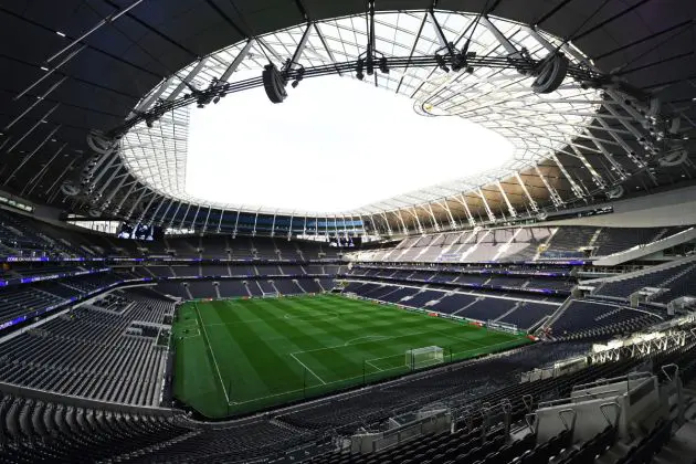 Tottenham Hotspur Stadium (Photo by Mike Hewitt/Getty Images)