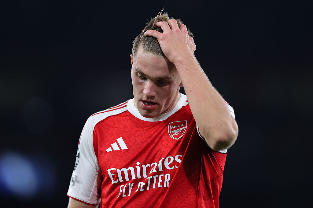 Arsenal striker Viktor Gyokeres (Photo by James Gill - Danehouse/Getty Images)