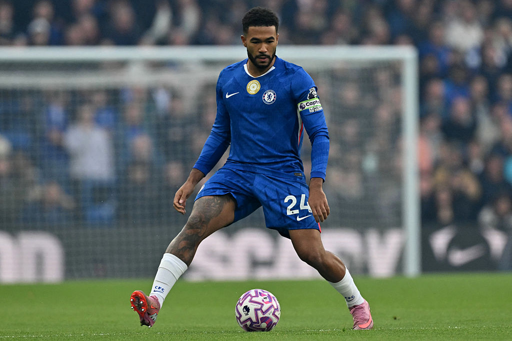 Chelsea skipper Reece James