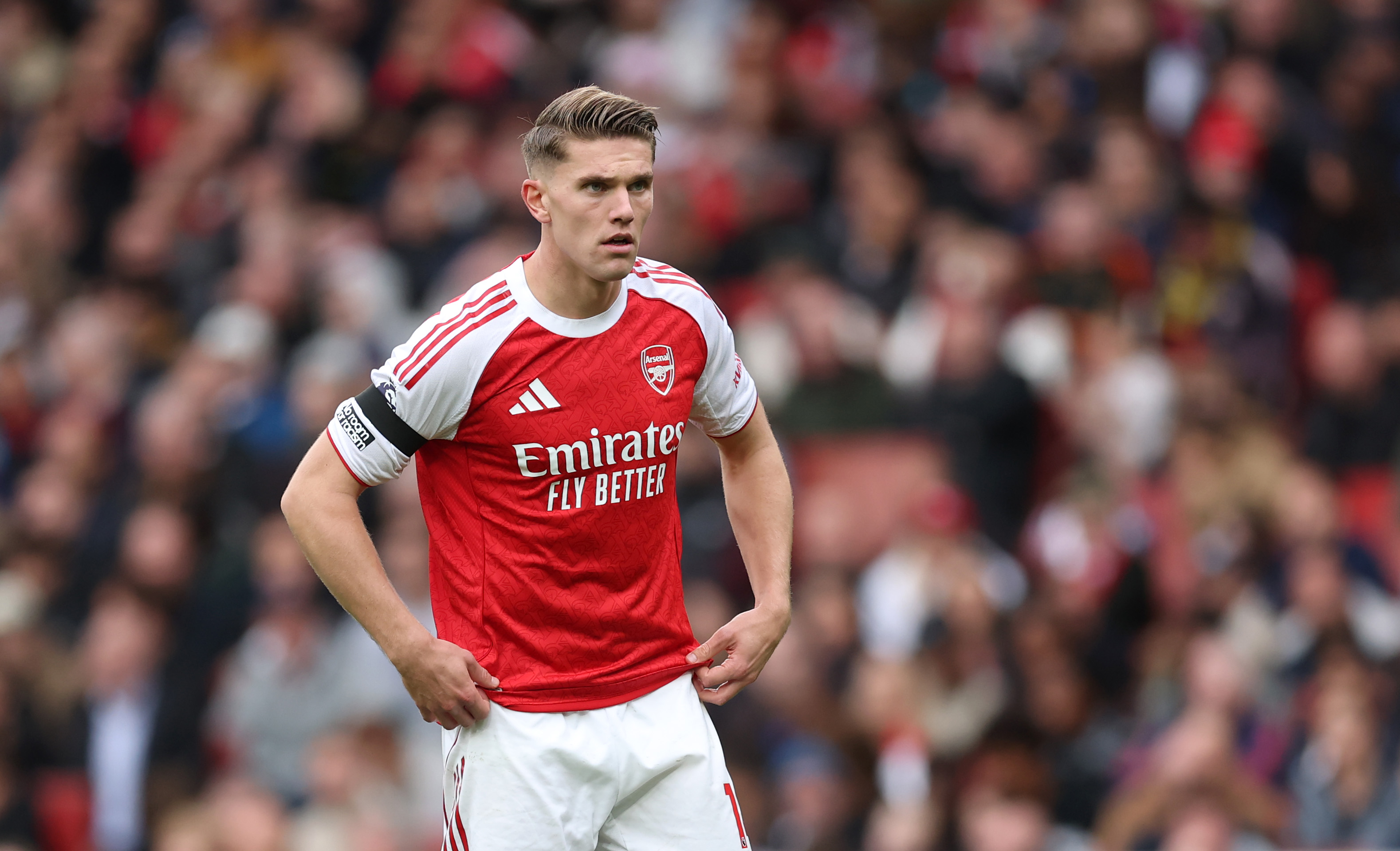 Arsenal striker Viktor Gyokeres