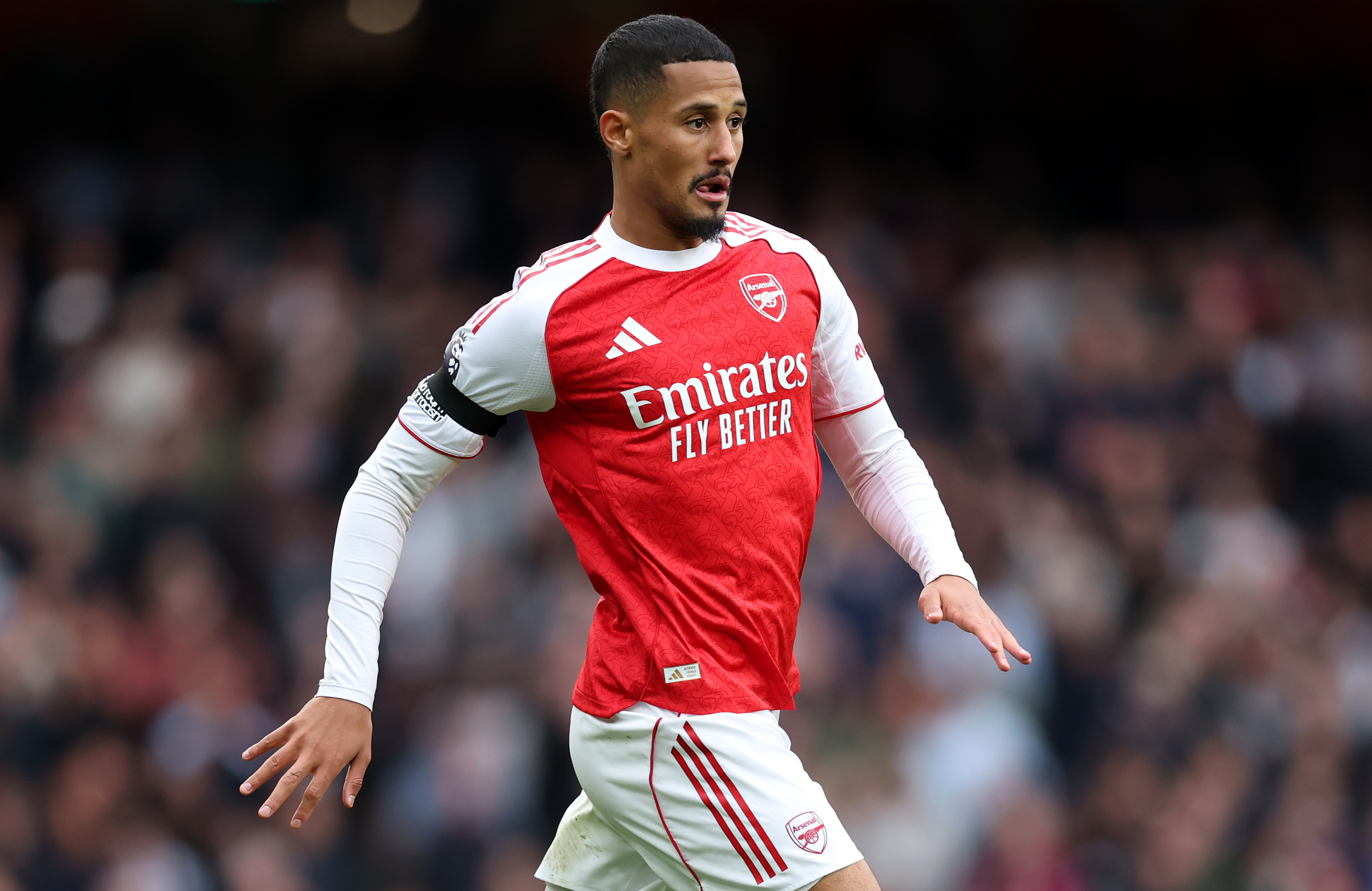 Arsenal defender William Saliba