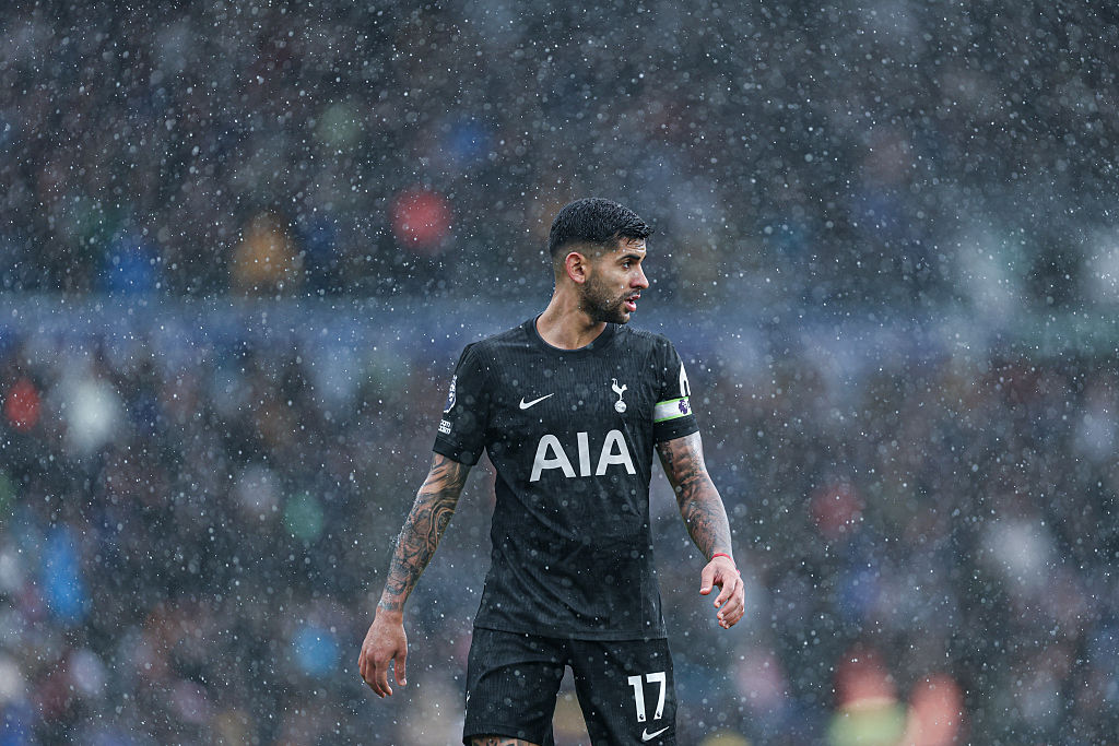 Spurs defender Cristian Romero