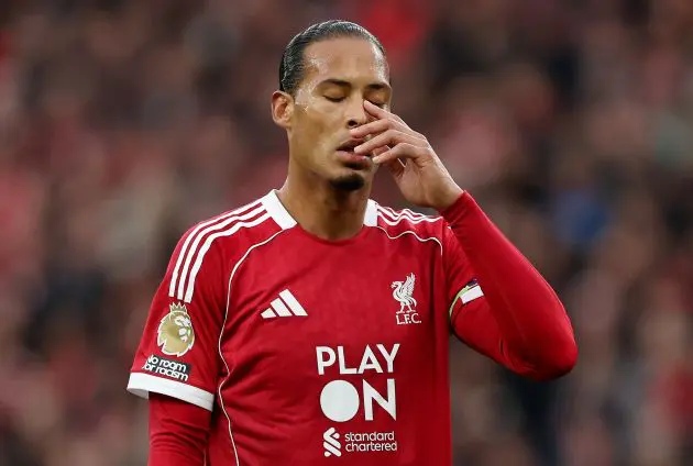 Liverpool defender Virgil van Dijk