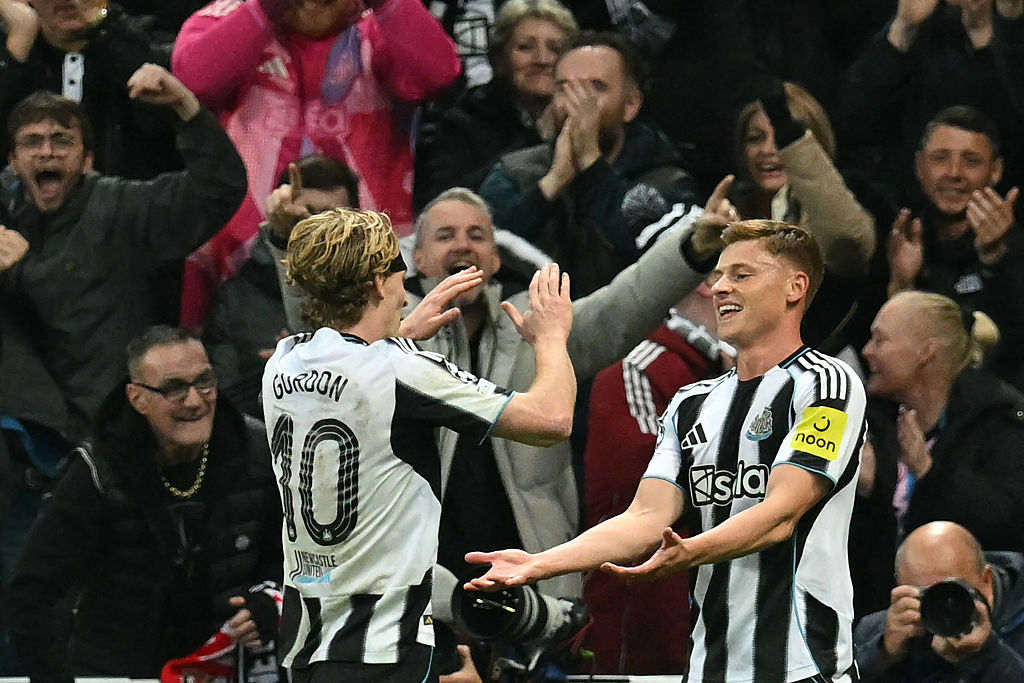 Anthony Gordon and Harvey Barnes