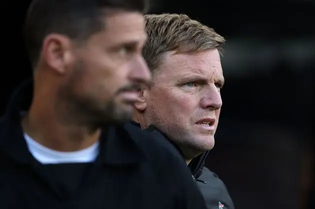 Newcastle boss Eddie Howe