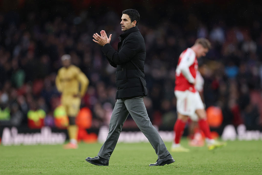 Arsenal boss Mikel Arteta