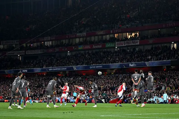Declan Rice's goal against Real Madrid