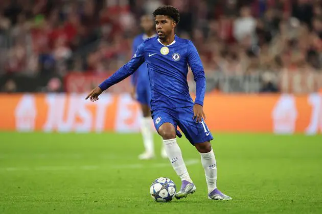 Chelsea midfielder Andrey Santos