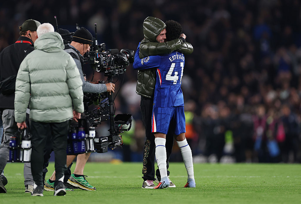 Cole Palmer and Estevao