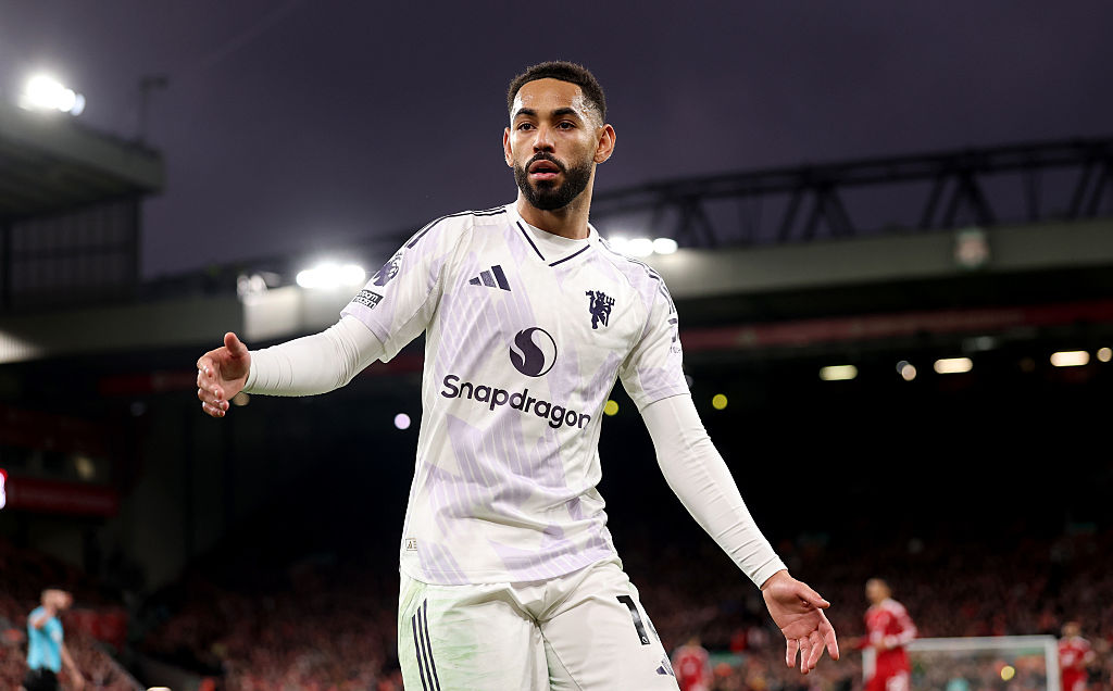 Man Utd forward Matheus Cunha