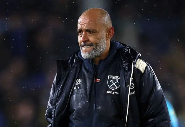 West Ham boss Nuno Espirito Santo