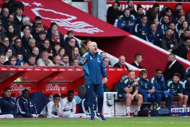 Nottingham Forest boss Sean Dyche