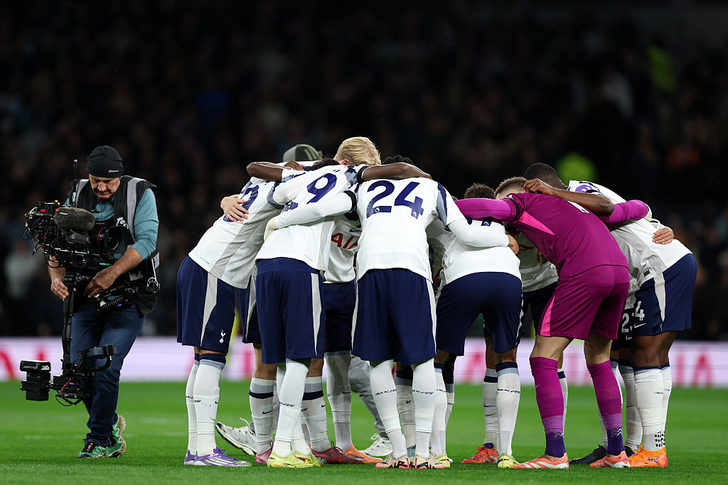 The Tottenham Hotspur players