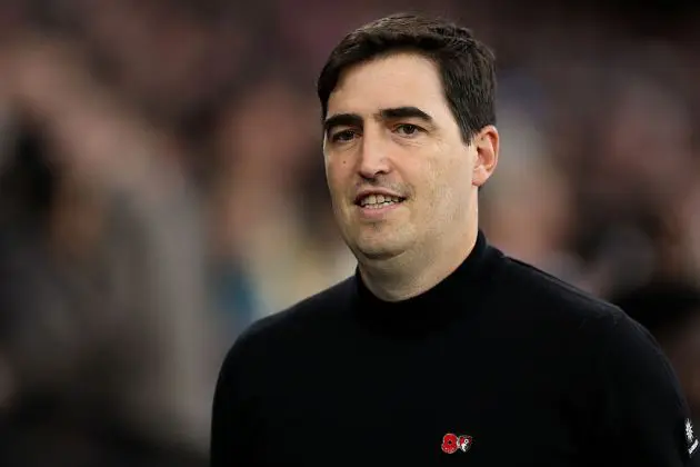 Liverpool boss Andoni Iraola