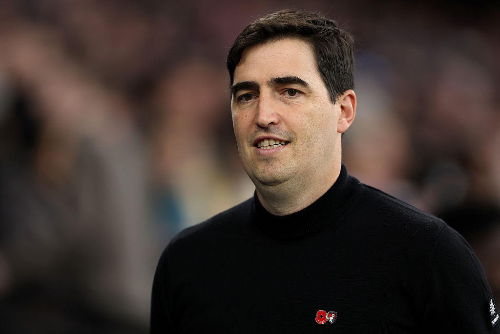 Bournemouth manager Andoni Iraola