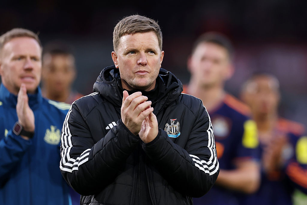 Newcastle boss Eddie Howe