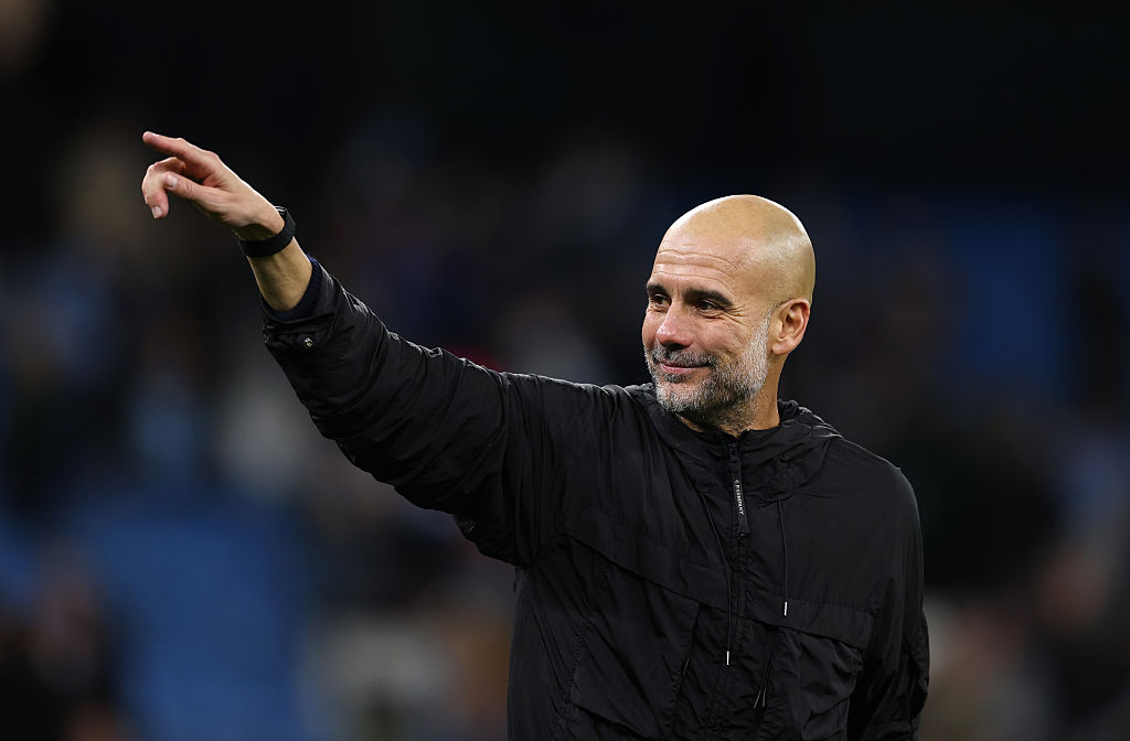Man City boss Pep Guardiola