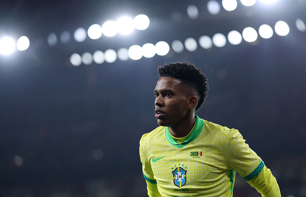 Brazil winger Estevao