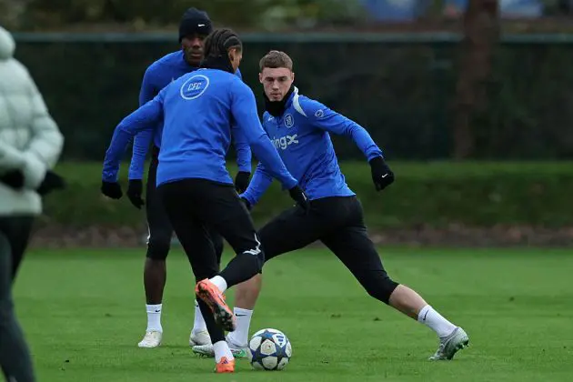 Chelsea forward Cole Palmer