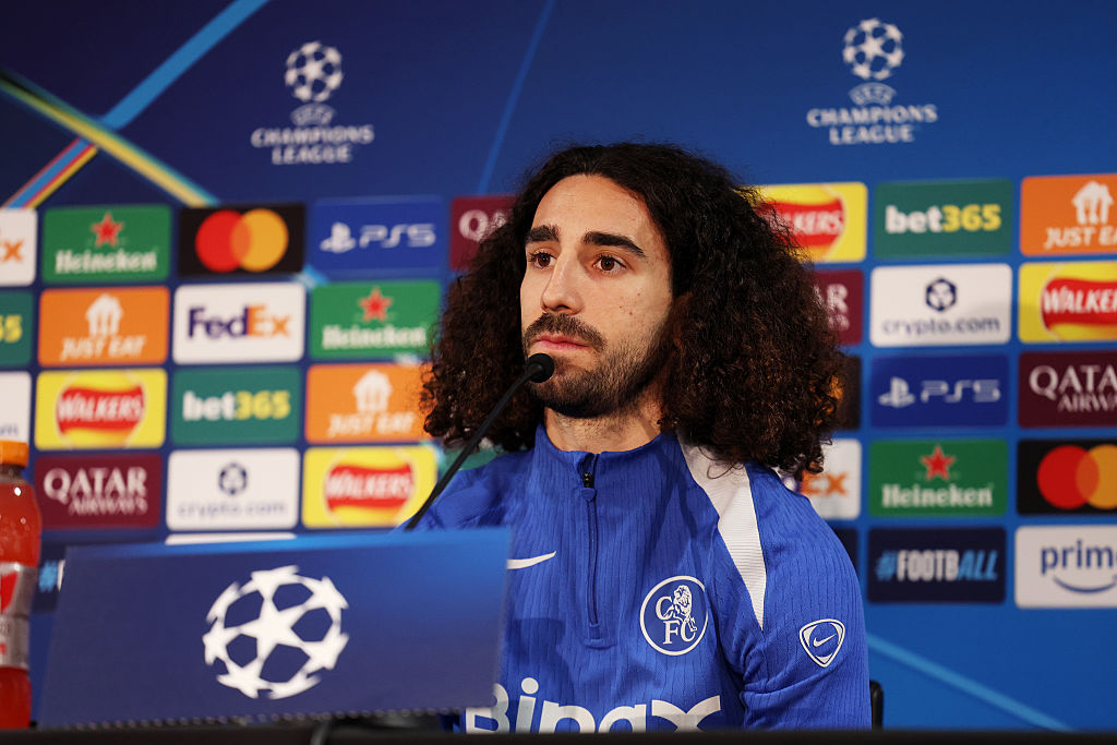 Chelsea defender Marc Cucurella