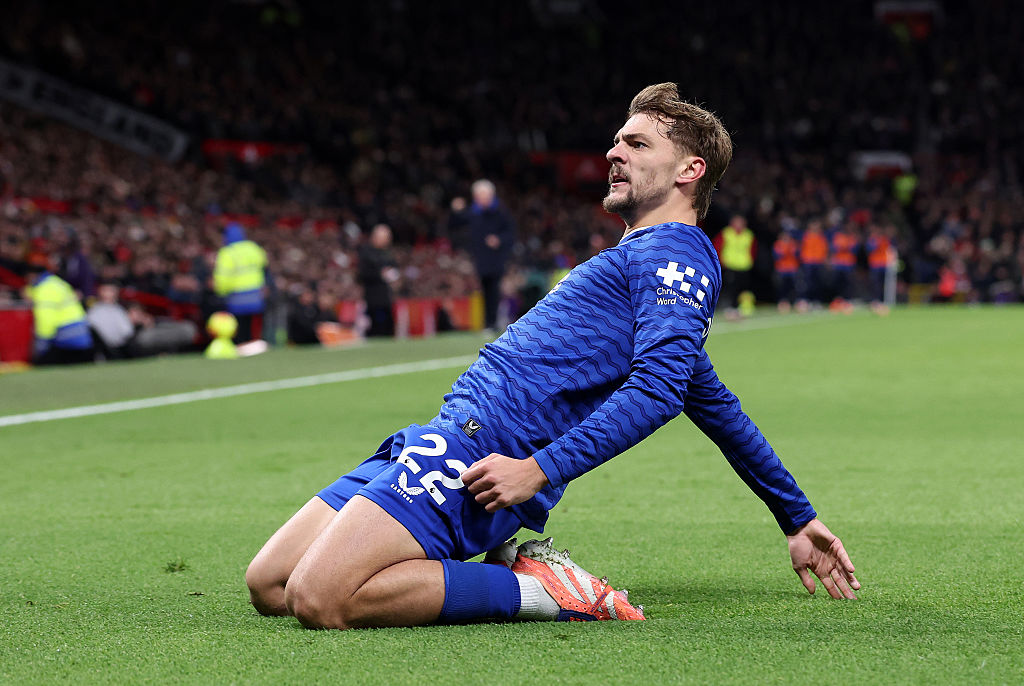 Kiernan Dewsbury-Hall celebrates (Photo by Alex Livesey/Getty Images)