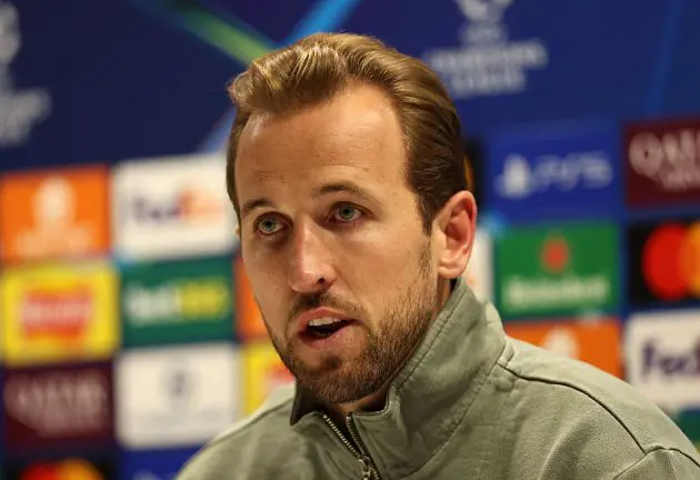 Bayern Munich's Harry Kane