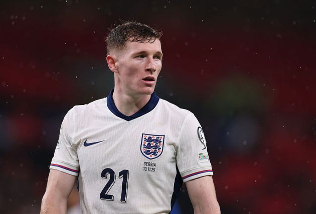 England and Nottingham Forest midfielder Elliot Anderson (Photo by Ryan Pierse/Getty Images)