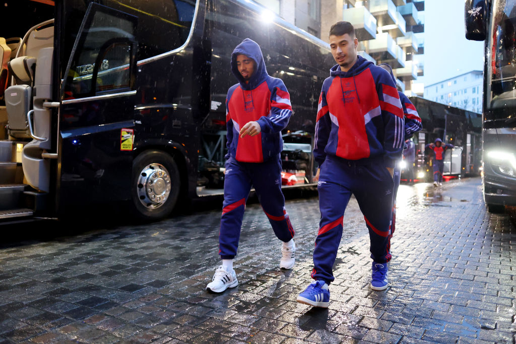 Gabriel Jesus and Gabriel Martinelli